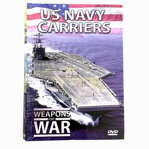 US Navy Carriers Weapons Of War DVD Hardcover Book 2006 Military History Quiz